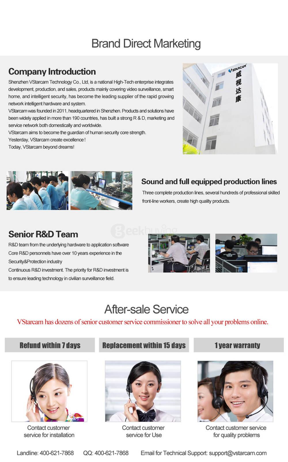 Vstarcam C7842WIP 720P HD WiFi IP Camera H.264 video compression 1.0 Megapixel - White + Blue