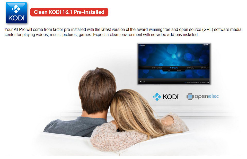 KII PRO Hybird STB DVB-T2 DVB-S2 TV BOX Android 5.1.1 S905 2G/16G 802.11AC WIFI LAN KODI Bluetooth