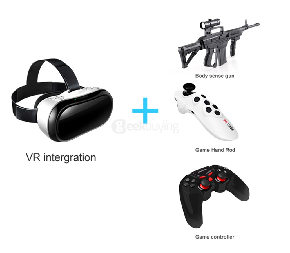 VR-5 Nibiru RK3288 Quad Core Cortex-A17 1.8GHz 2/16G IPS FOV110 Immersive All In One 3D VR Virtual Reality Headset