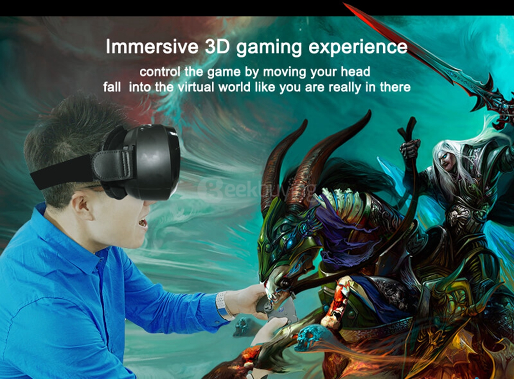 VR-5 Nibiru RK3288 Quad Core Cortex-A17 1.8GHz 2/16G IPS FOV110 Immersive All In One 3D VR Virtual Reality Headset