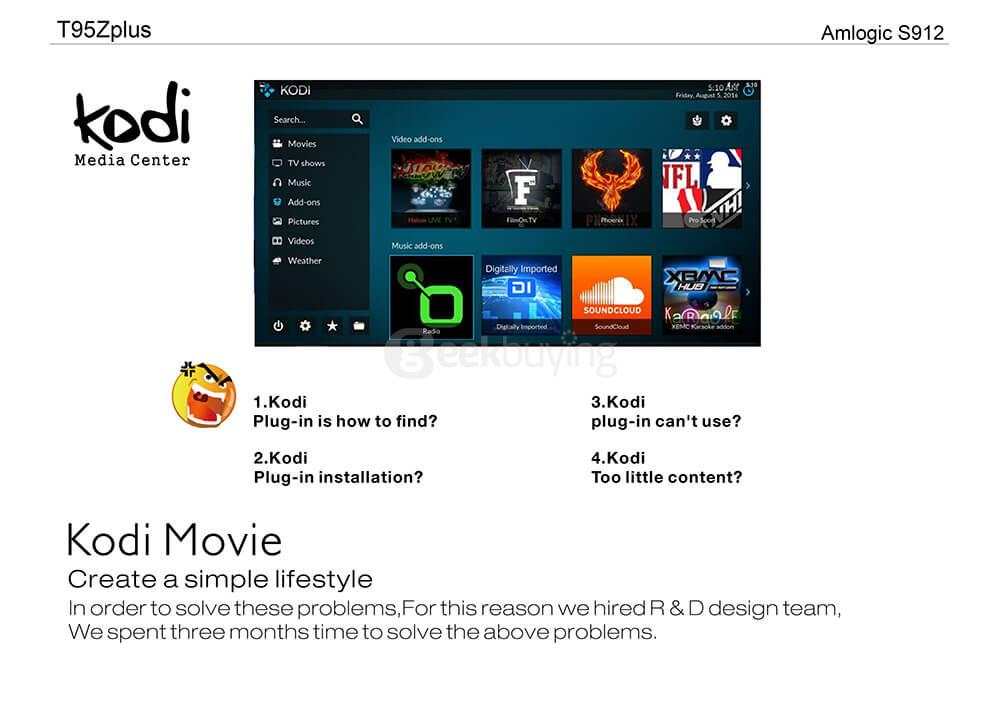 Bundle T95Z Plus Amlogic S912 Android 6.0 2G/16G TV BOX + Rii i8+ 2.4G Wireless Israel Hebrew Language Keyboard Black