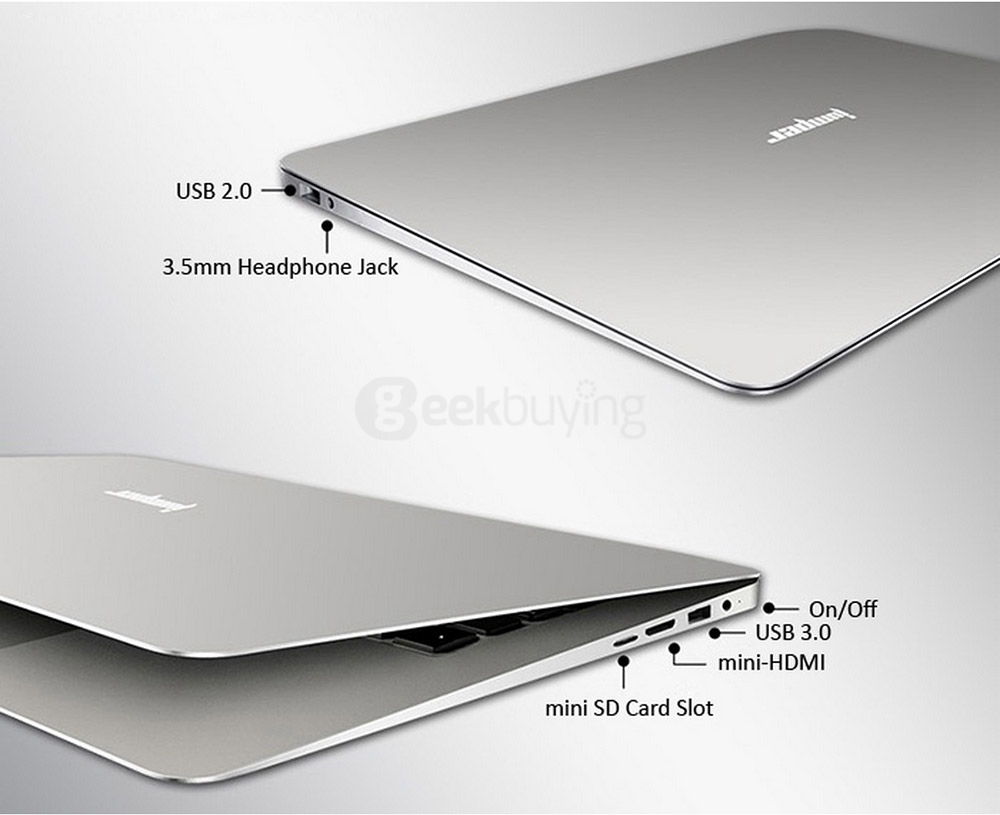 [Spain Stock]Jumper EZbook 2 Ultrabook Laptop Intel Cherry Trail Z8350 14.1 inch Windows 10 Home 4GB/64GB Quad Core 1.92GHz LED Screen 1920*1080 - Silver