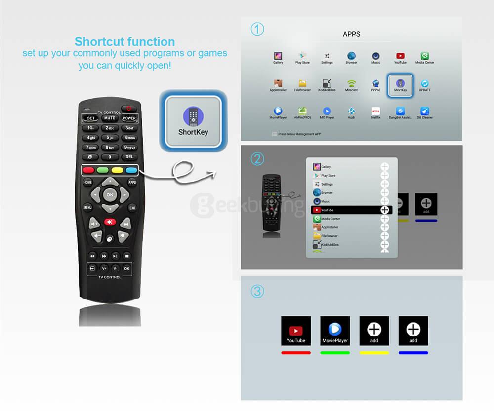 Bundle BM8 PRO Amlogic S912 Android 6.0 2G/32G TV BOX + Rii i8+ 2.4G Wireless Israel Hebrew Language Keyboard White