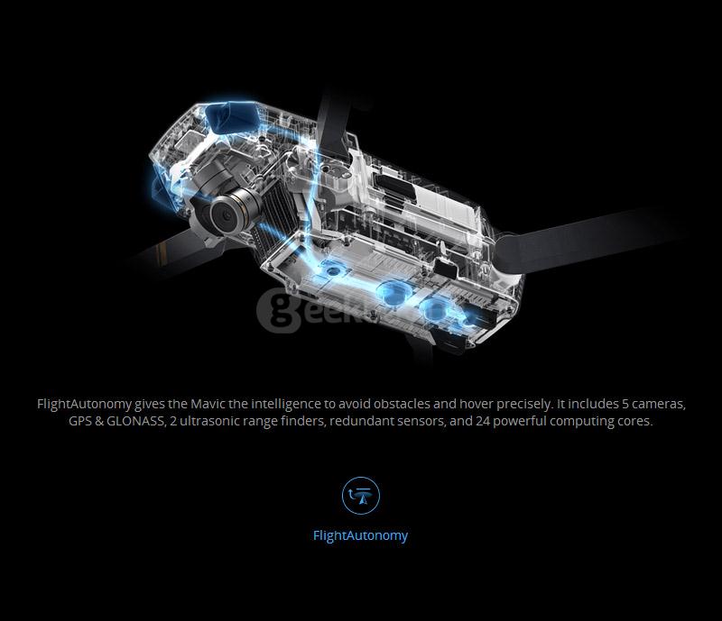 DJI Mavic Pro Fly More Combo WIFI 4K UHD Camera GPS Obstacle Avoidance Mini Foldable Quadcopter RTF