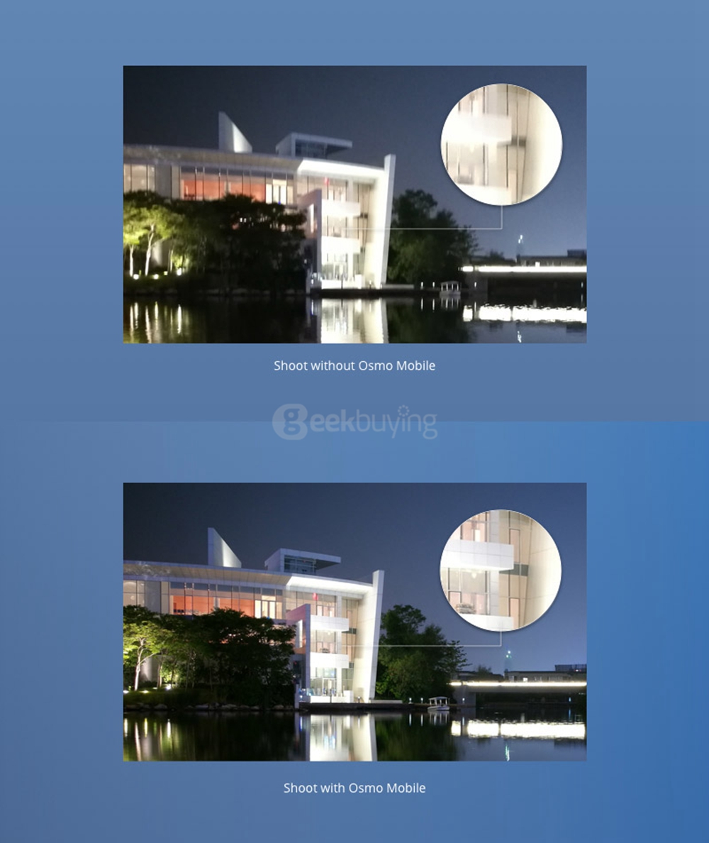 DJI Osmo Mobile 3-Axis Brushless Handle Gimbal Stabilizer for Smartphones