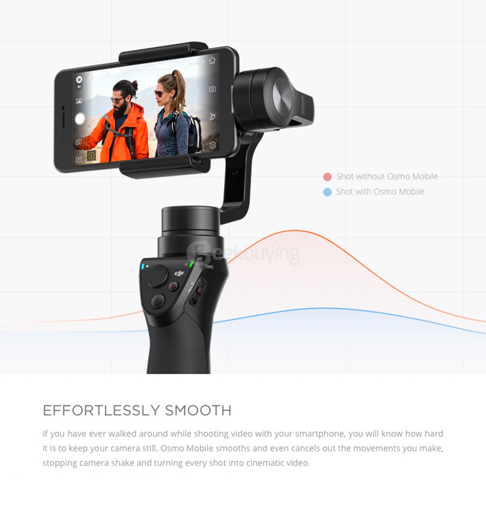 DJI Osmo Mobile Gimbal Stabilizer for Smartphones