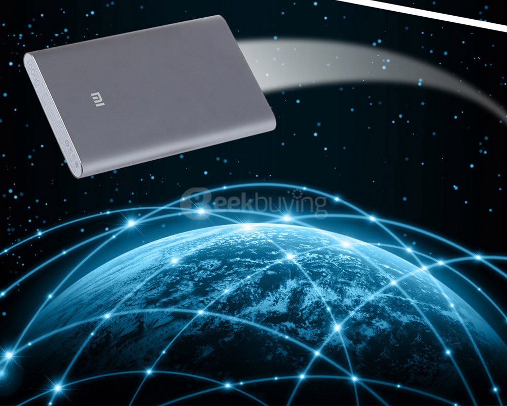 [Bundle] Original Xiaomi Mi Pro 10000mAh Type-C USB Power Bank (With Protective Case And Micro USB/Type-C 2-in-1 Cable) - Gold