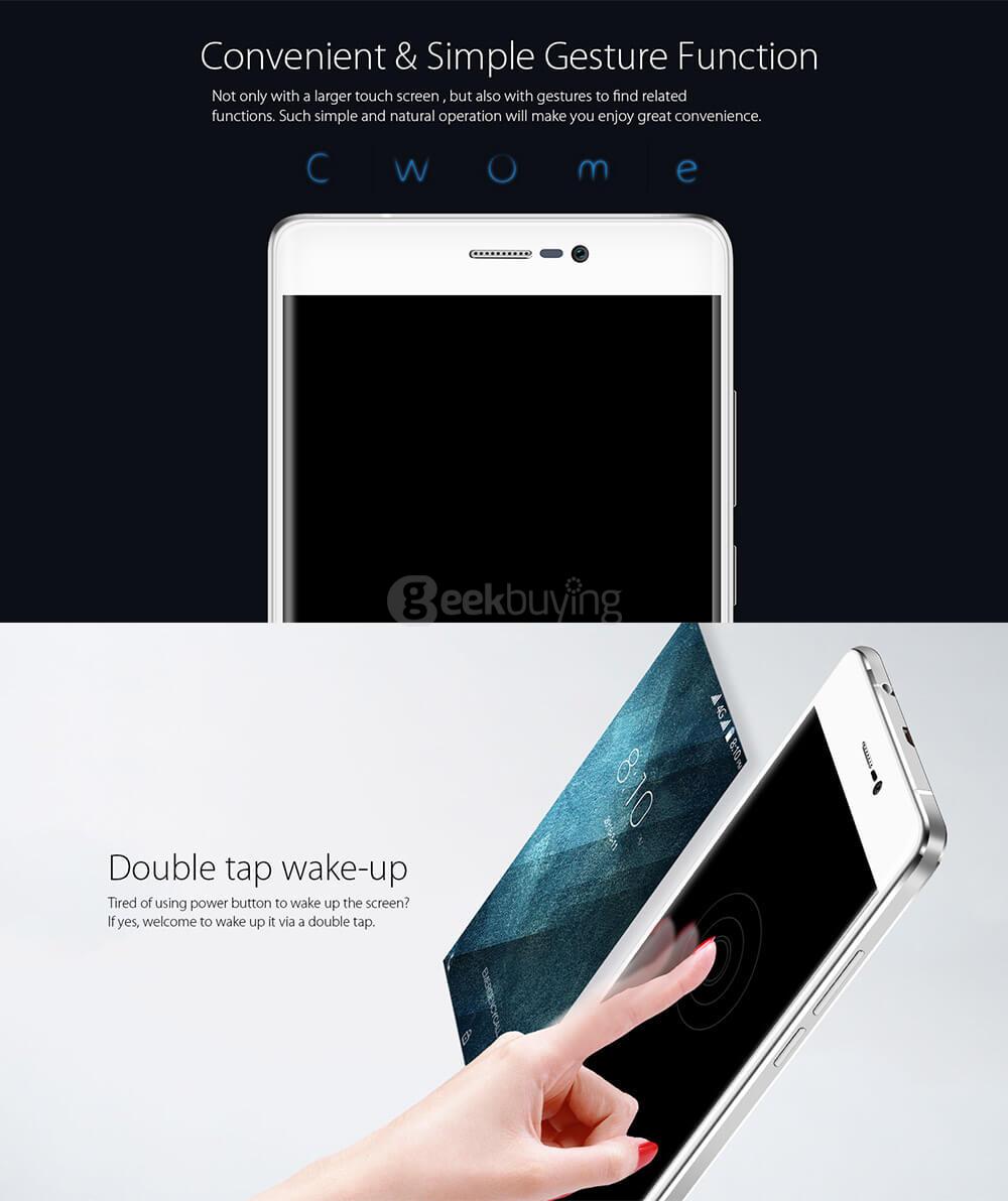 [HK Stock]Blackview A8 MAX 5.5inch HD 2.5D Arc Screen Android 6.0 4G LTE Smartphone MT6737 Quad Core 1.3GHz 2GB RAM 16GB ROM 5.0MP 8.0MP - Silver