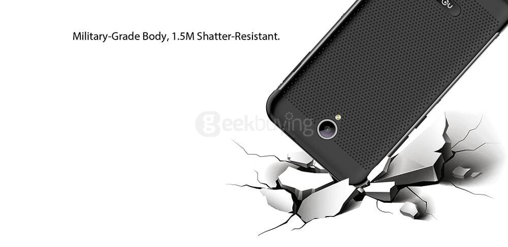 [HK Stock]NOMU S20 IP68 Waterproof 5.0inch HD Android 6.0 4G LTE Rugged Phone MT6737T Octa-core 1.5GHz 3GB 32GB 13.0MP 3000mAh Battery OTG - Silver