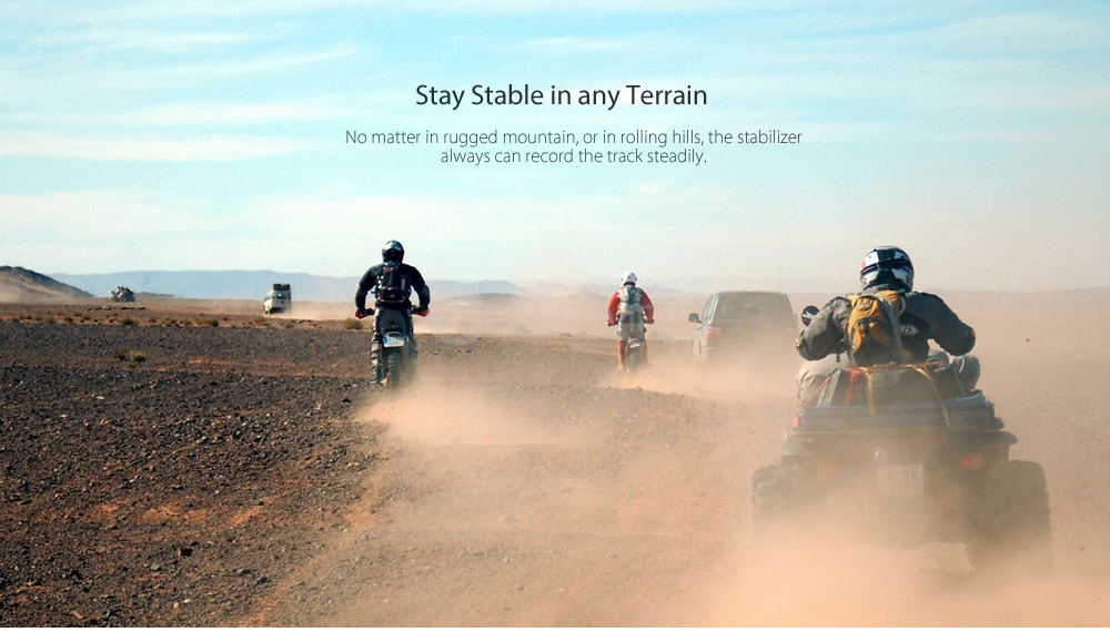 [HK Stock][Official International Version] Xiaoyi YI 3-axis Handheld Gimbal Stabilizer YI 4K Action Camera Kit Ambarella A9SE75 Sony IMX377 12MP 155&lrm; Degree 1400mAh EIS LDC Sport Camera - Black