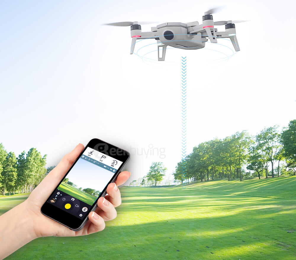 TENCENT YING Drone Wifi 4K HD Camera GPS Mini Foldable RC Quadcopter