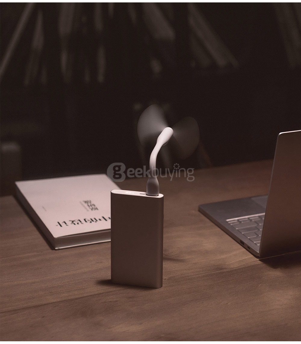 Original Xiaomi Ultra-thin 10000mAh Lithium Polymer Power Bank 2 - Silver