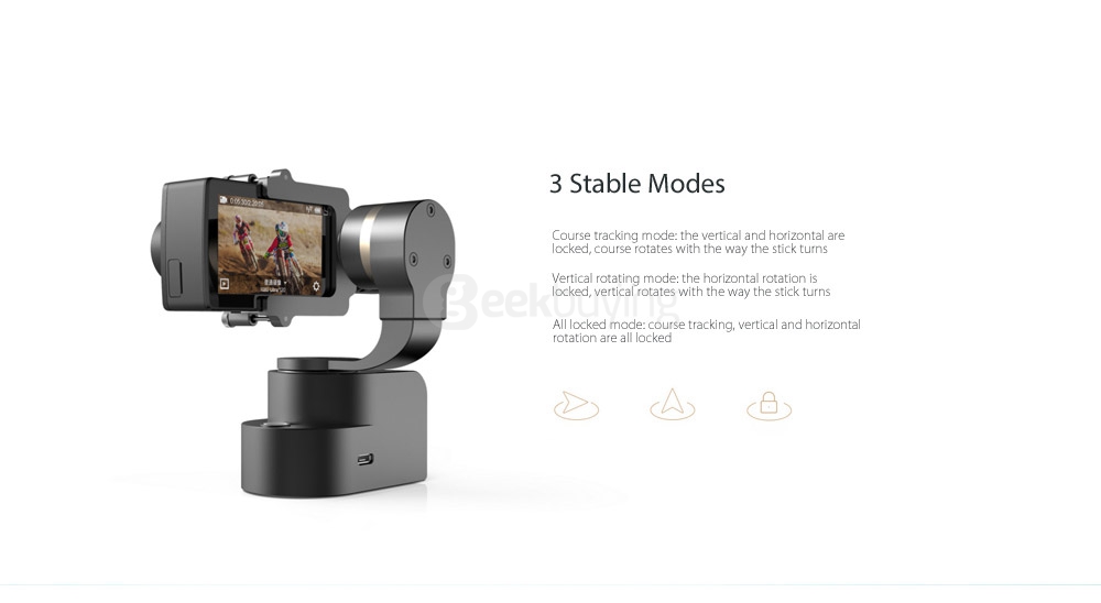 [HK Stock][Official International Version] Xiaoyi YI 3-axis Handheld Gimbal Stabilizer YI 4K Action Camera Kit Ambarella A9SE75 Sony IMX377 12MP 155&lrm; Degree 1400mAh EIS LDC Sport Camera - Black