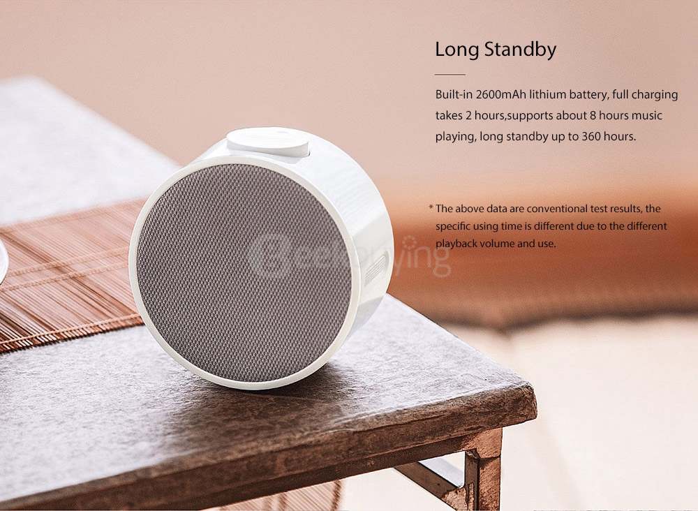 Original Xiaomi Bluetooth 4.1 Smart Mi Music Alarm ClockWhite