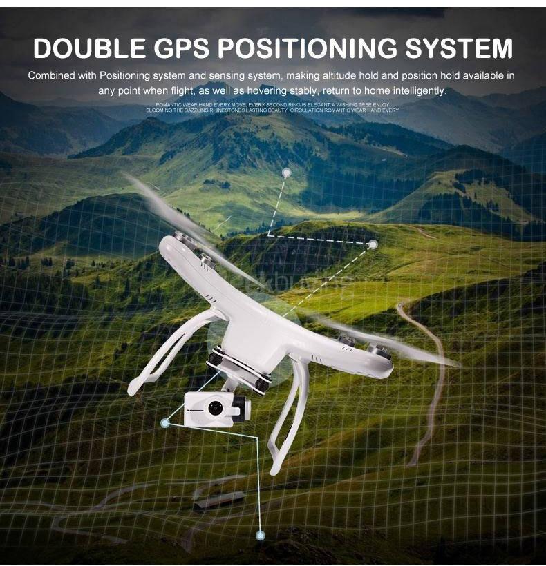 UPair One UPair-Chase 5.8G FPV 2.7K 12MP HD Camera 2-Axis Gimbal RC Quadcopter (Newest Version)