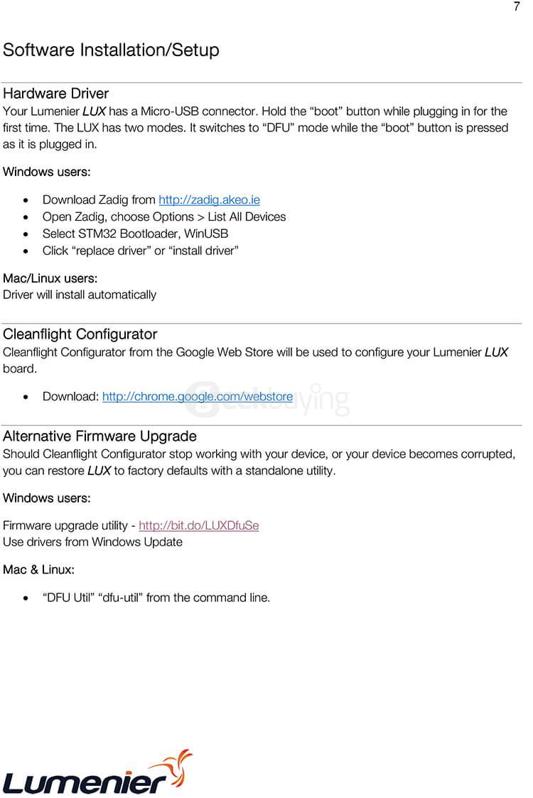 LUX Racer Flight Controller 32-bit Support PPM Serial RX Flight Controller For Multirotor Racing Quadcopters