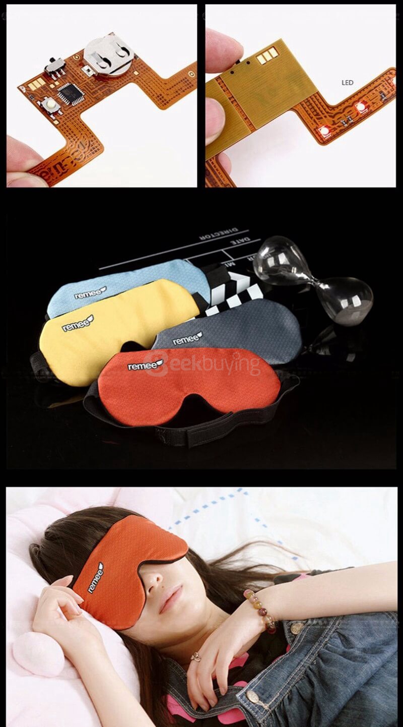 Remee Remy Sleeping Mask Lucid Dream Induction Enhancing REM Inception Dream Control - Yellow