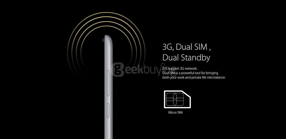 [HK Stock]Blackview E7S 5.5inch HD 2.5D Screen Android 6.0 Smartphone MT6580 Quad Core 1.3GHz 2GB RAM 16GB ROM 8.0MP Touch ID - White