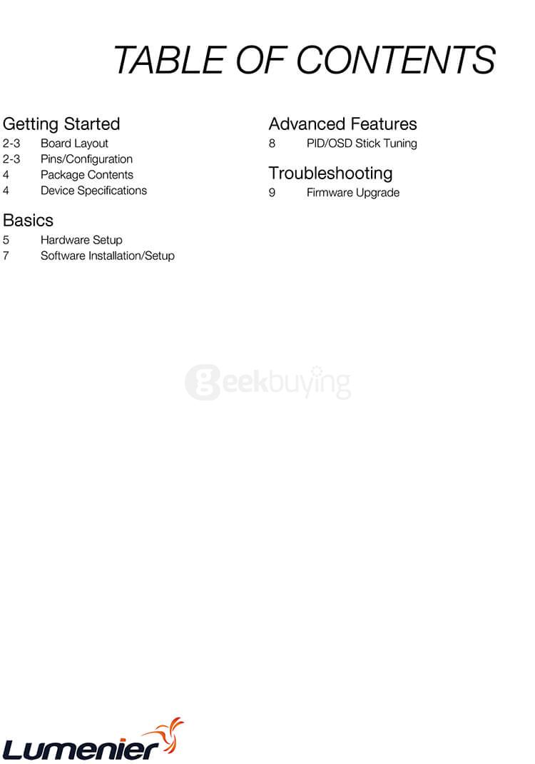 LUX Racer Flight Controller 32-bit Support PPM Serial RX Flight Controller For Multirotor Racing Quadcopters