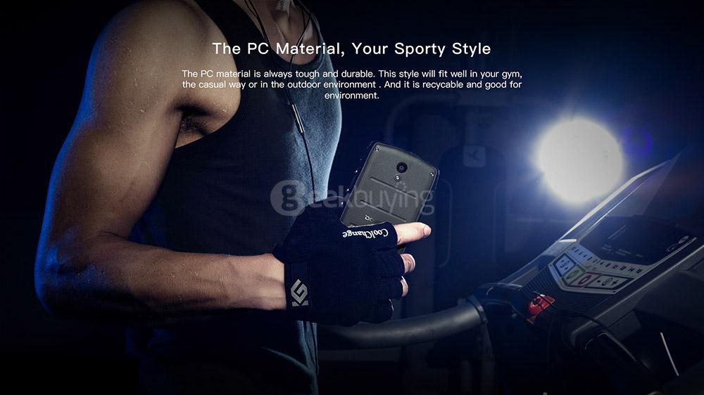 [HK Stock]Doogee T5 LITE 5.0inch HD Android 6.0 IP67 Waterproof Business Sport Phone MT6735 Quad Core 1.0GHz 2GB 16GB 5.0MP 8.0MP OTG 4500mAh Battery - Black