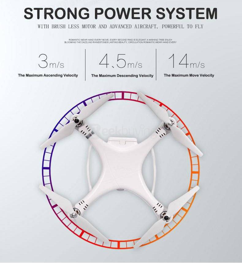 UPair One UPair-Chase 5.8G FPV 2.7K 12MP HD Camera 2-Axis Gimbal RC Quadcopter (Newest Version)