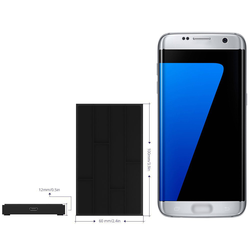 Bundle Tronsmart Chocolate QC2.0 Wireless Fast Charger + Tronsmart Quick Charge 3.0 33W USB Car Charger