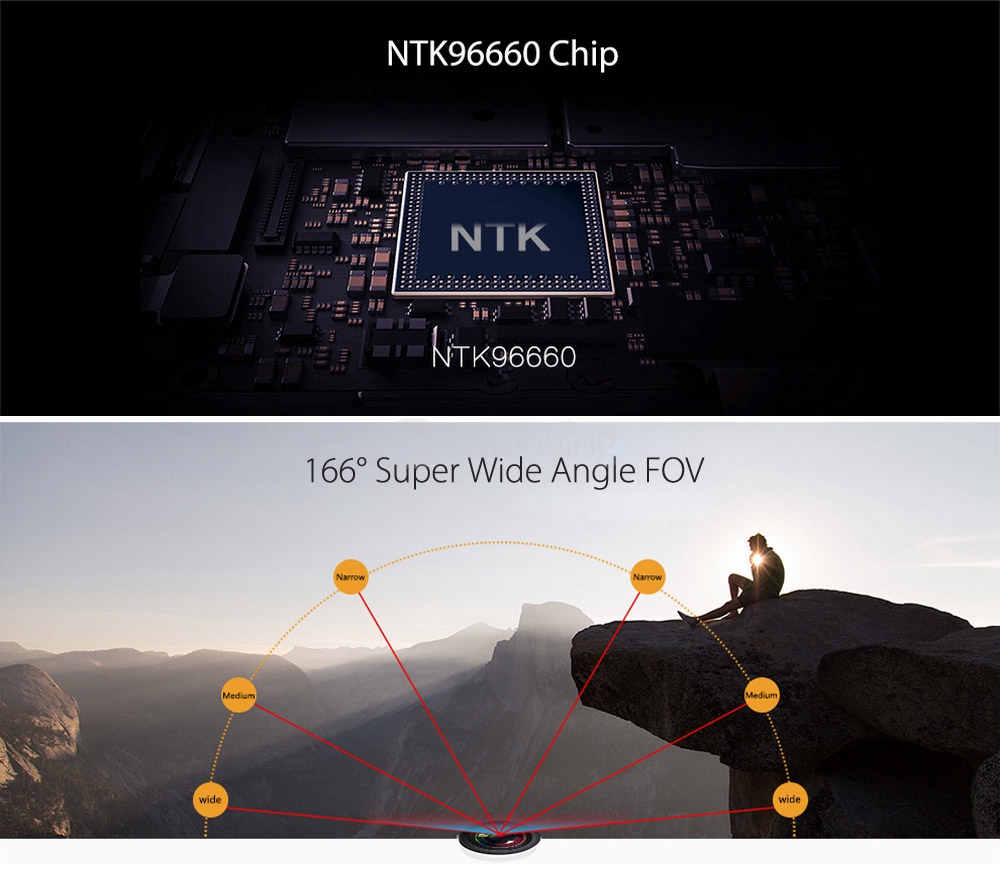 Original SJCAM SJ6 LEGEND 4K WiFi Action Camera Novatek NTK96660 2.0