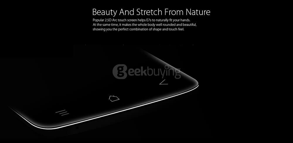[HK Stock]Blackview E7S 5.5inch HD 2.5D Screen Android 6.0 Smartphone MT6580 Quad Core 1.3GHz 2GB RAM 16GB ROM 8.0MP Touch ID - White