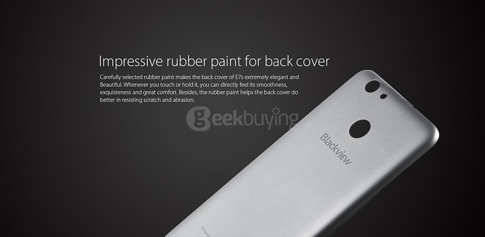 [HK Stock]Blackview E7S 5.5inch HD 2.5D Screen Android 6.0 Smartphone MT6580 Quad Core 1.3GHz 2GB RAM 16GB ROM 8.0MP Touch ID - White