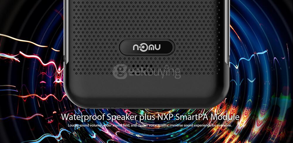 [HK Stock]NOMU S20 IP68 Waterproof 5.0inch HD Android 6.0 4G LTE Rugged Phone MT6737T Octa-core 1.5GHz 3GB 32GB 13.0MP 3000mAh Battery OTG - Black
