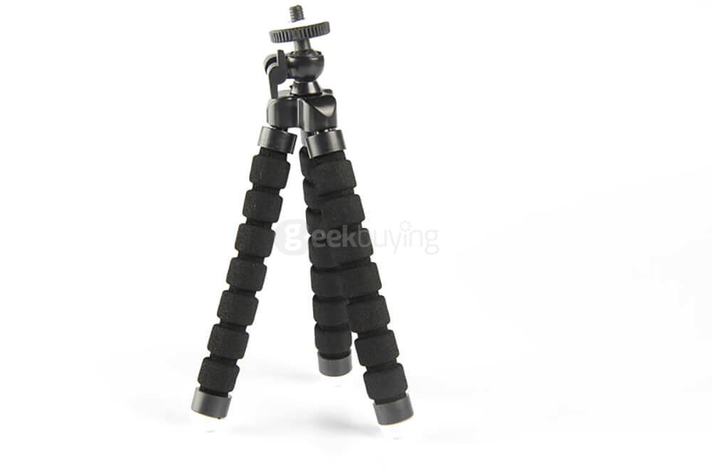 Mini Octopus Style Flexible Tripod For Action Camera / Smart Phones - Red