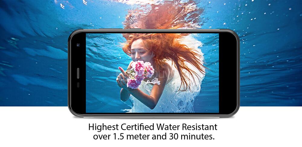 [HK Stock]NOMU S20 IP68 Waterproof 5.0inch HD Android 6.0 4G LTE Rugged Phone MT6737T Octa-core 1.5GHz 3GB 32GB 13.0MP 3000mAh Battery OTG - Black
