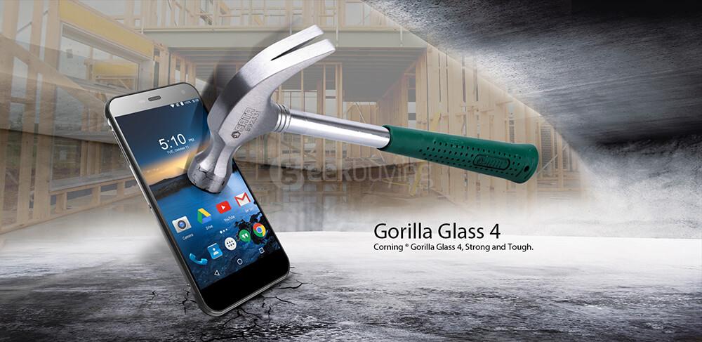 [HK Stock]NOMU S20 IP68 Waterproof 5.0inch HD Android 6.0 4G LTE Rugged Phone MT6737T Octa-core 1.5GHz 3GB 32GB 13.0MP 3000mAh Battery OTG - Silver