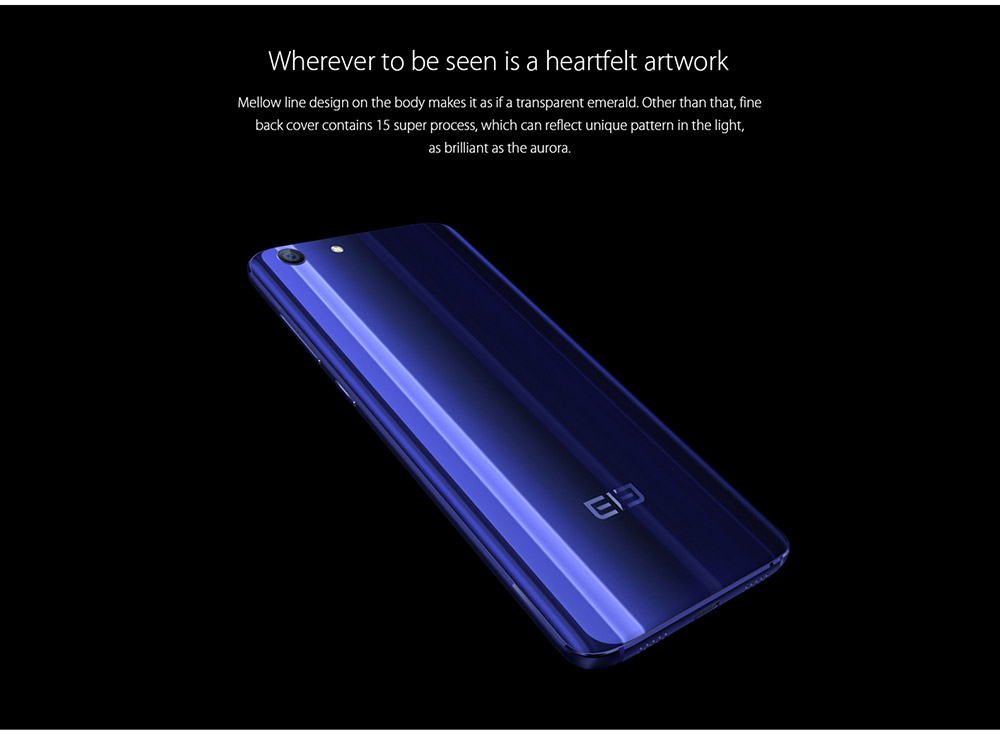 [HK Stock]Elephone S7 Mini 5.2inch FHD Android 6.0 4G LTE Smartphone MT6737T Quad Core 1.5GHz 2GB RAM 32GB ROM 13.0MP TOUCH ID OTG - Blue