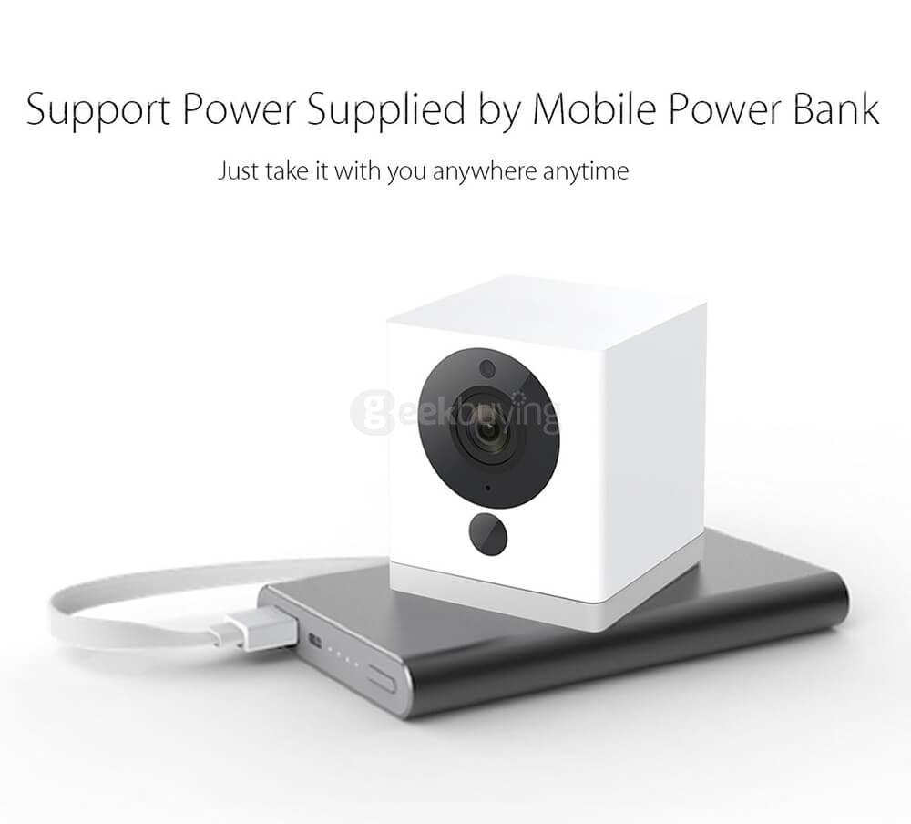 Original Xiaomi Xiaofang Smart 1080P WiFi IP Camera 1/2.7 inch CMOS Sensor 110 Degree FOV 8X Digital Zoom - White