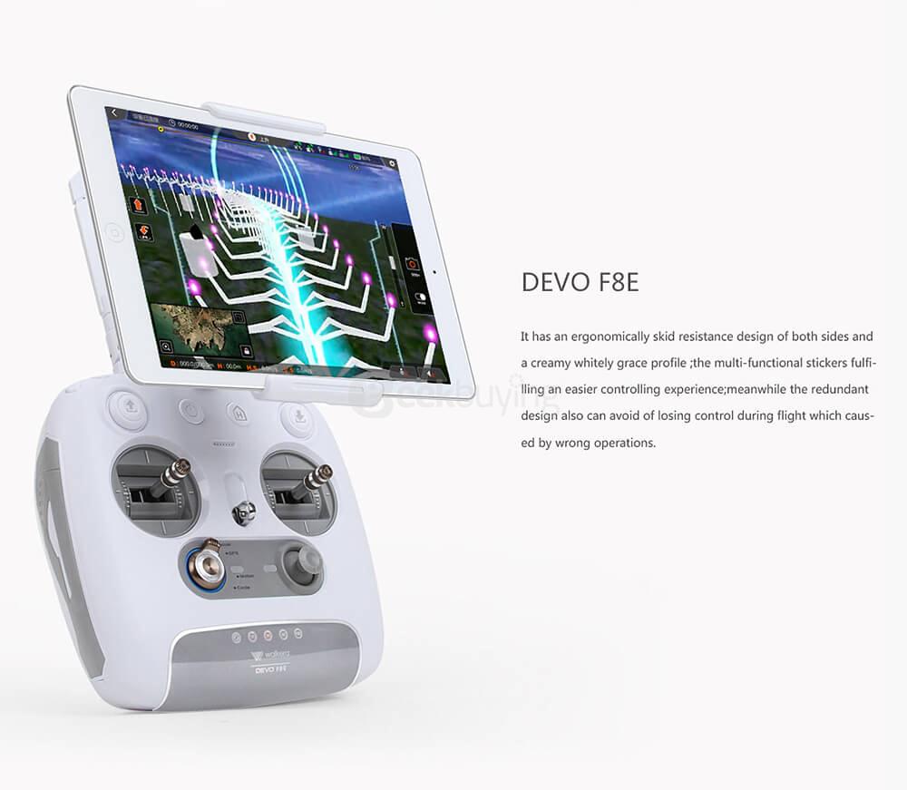 Walkera Aibao WIFI FPV 12MP 4K UHD Camera APP Control Virtual Reality VR Racing RC Quadcopter RTF - Black