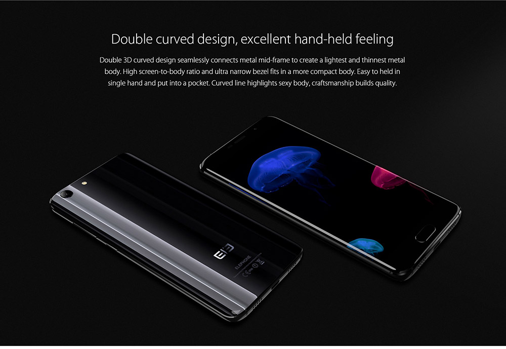 [HK Stock]Elephone S7 Mini 5.2inch FHD Android 6.0 4G LTE Smartphone MT6737T Quad Core 1.5GHz 2GB RAM 32GB ROM 13.0MP TOUCH ID OTG - Blue