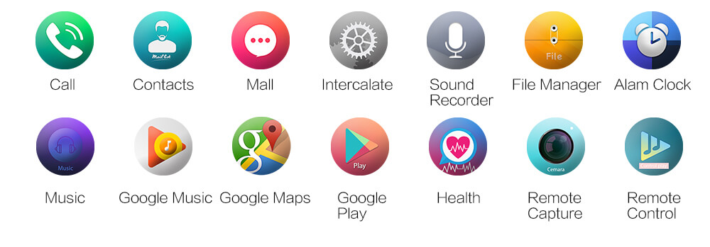 [Package B] IQI I3 3G Smart Watch Phone Android 5.1 (Black) + QCY Q26 Mini Bluetooth Earbud (Black)