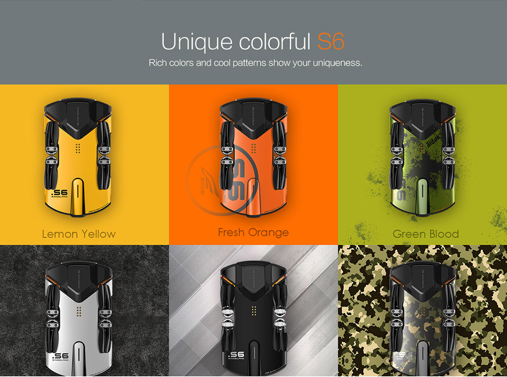 Wingsland S6 Pocket Selfie Drone FPV 4K UHD Camera GPS Obstacle Avoidance RC Quadcopter- Orange