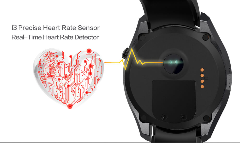 [Package A] IQI I3 3G Smart Watch Phone Android 5.1 (Gold) + QCY QY12 Bluetooth Sports Earbuds (Black)