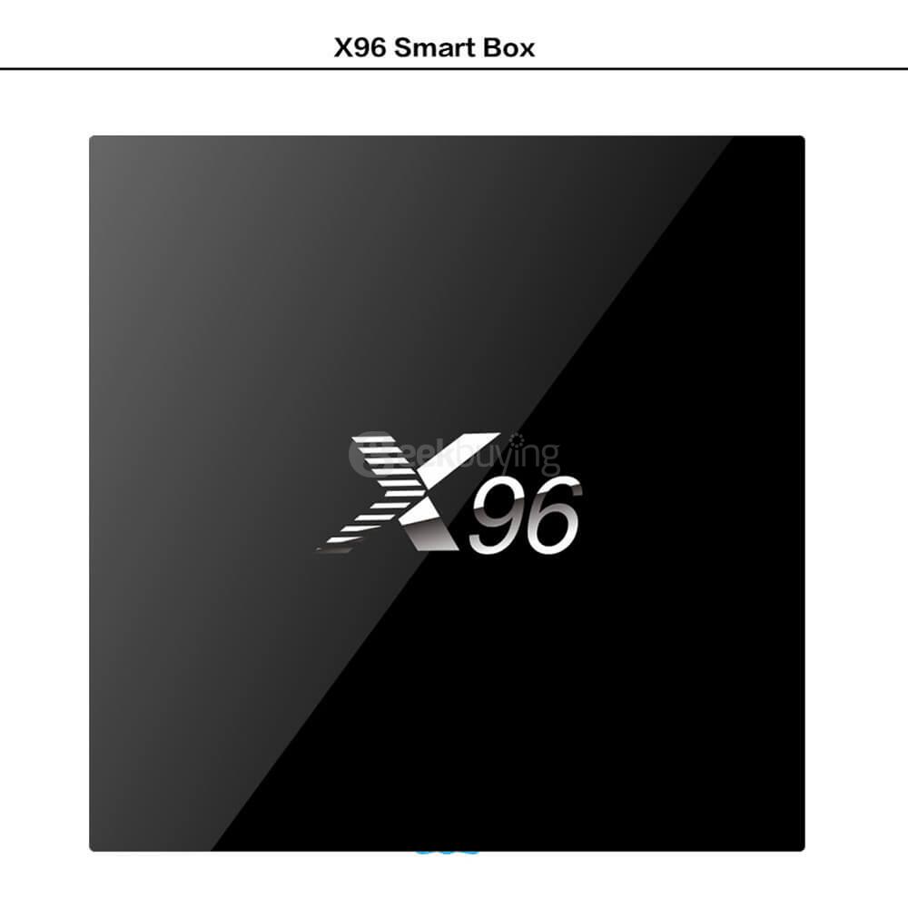 X96 4K UHD Smart TV BOX Android 6.0 Marshmallow Amlogic S905X 2G/16G 802.11b/g/n LAN KODI