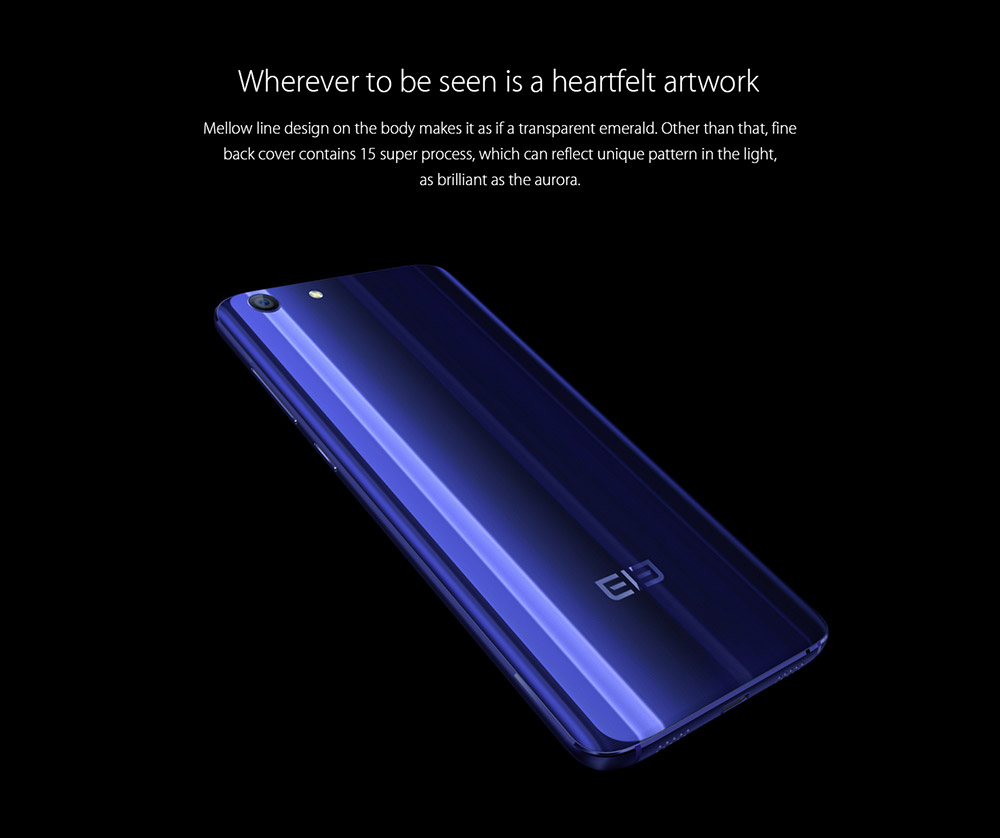 [Spain Stock]Elephone S7 5.5inch FHD Bezel-less Screen Android 6.0 4G LTE Smartphone Helio X20 MT6797 Deca Core 4GB RAM 64GB ROM 13.0MP TOUCH ID OTG - Black