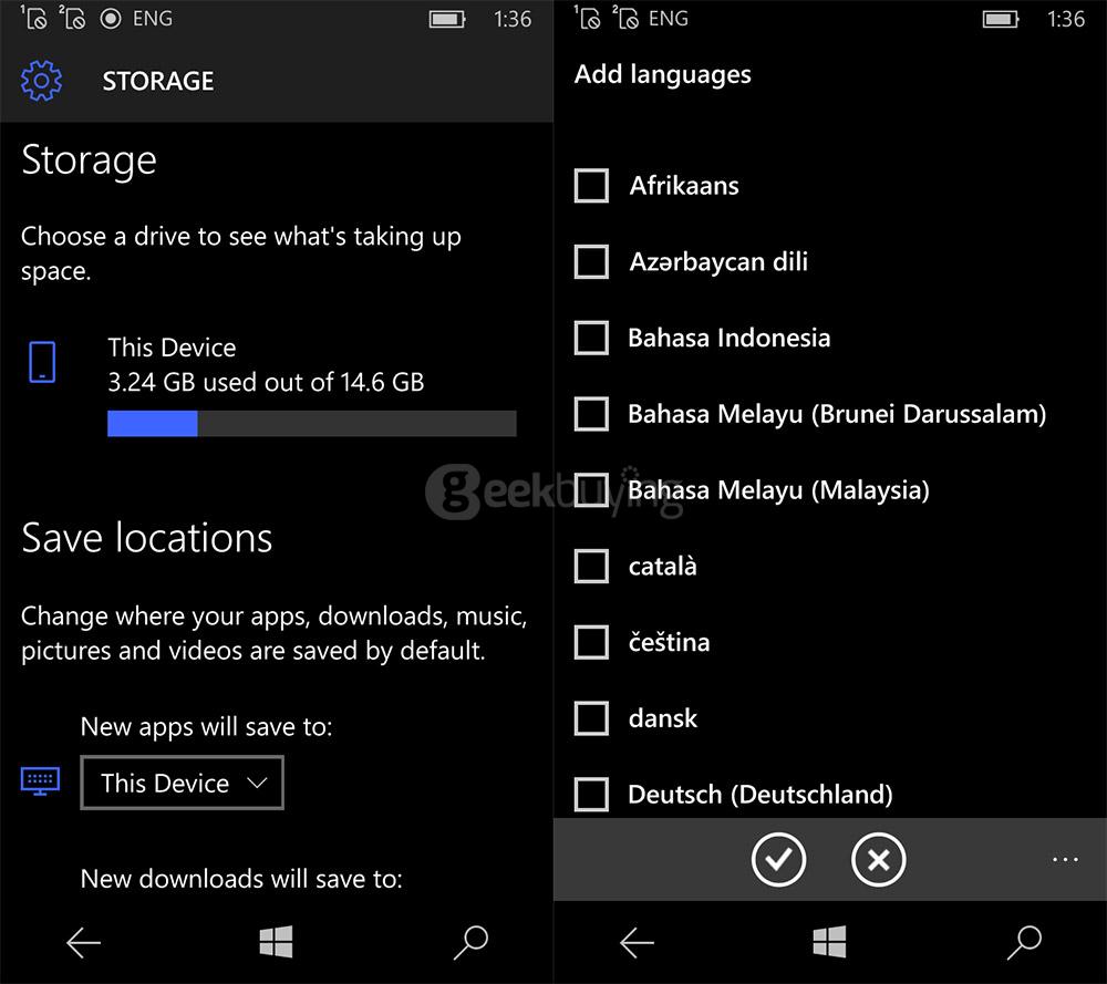 Cube WP10 4G Phablet 6.98 inch Windows 10 Mobile 2GB/16GB Qualcomm MSM8909 Quad Core 1.3GHz IPS 1280*720 GPS Dual Standby - White