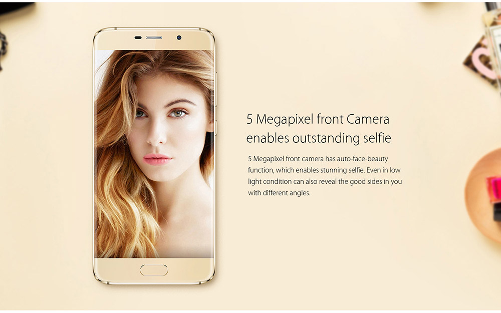 [HK Stock]Elephone S7 Mini 5.2inch FHD Android 6.0 4G LTE Smartphone MT6737T Quad Core 1.5GHz 2GB RAM 32GB ROM 13.0MP TOUCH ID OTG - Blue