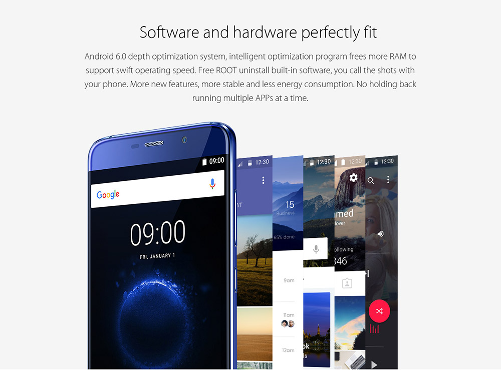 [Spain Stock]Elephone S7 5.5inch FHD Bezel-less Screen Android 6.0 4G LTE Smartphone Helio X20 MT6797 Deca Core 4GB RAM 64GB ROM 13.0MP TOUCH ID OTG - Black