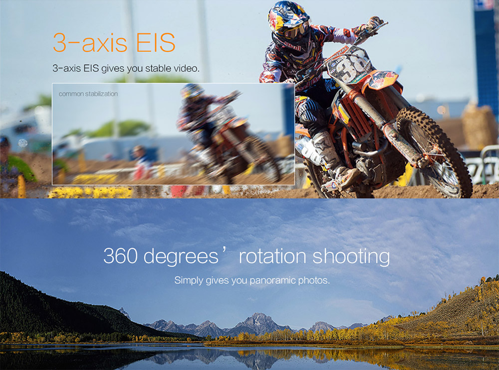 Wingsland S6 Pocket Selfie Drone FPV 4K UHD Camera GPS Obstacle Avoidance RC Quadcopter- Orange