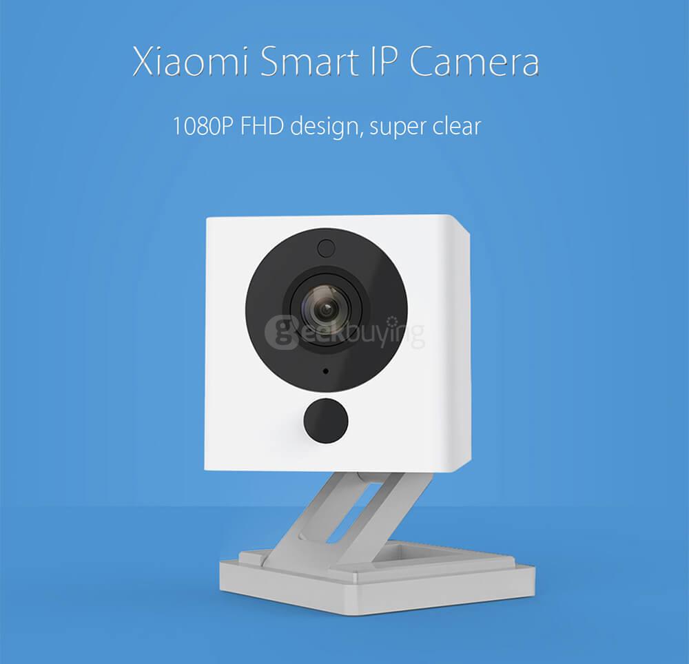 Original Xiaomi Xiaofang Smart 1080P WiFi IP Camera 1/2.7 inch CMOS Sensor 110 Degree FOV 8X Digital Zoom - White