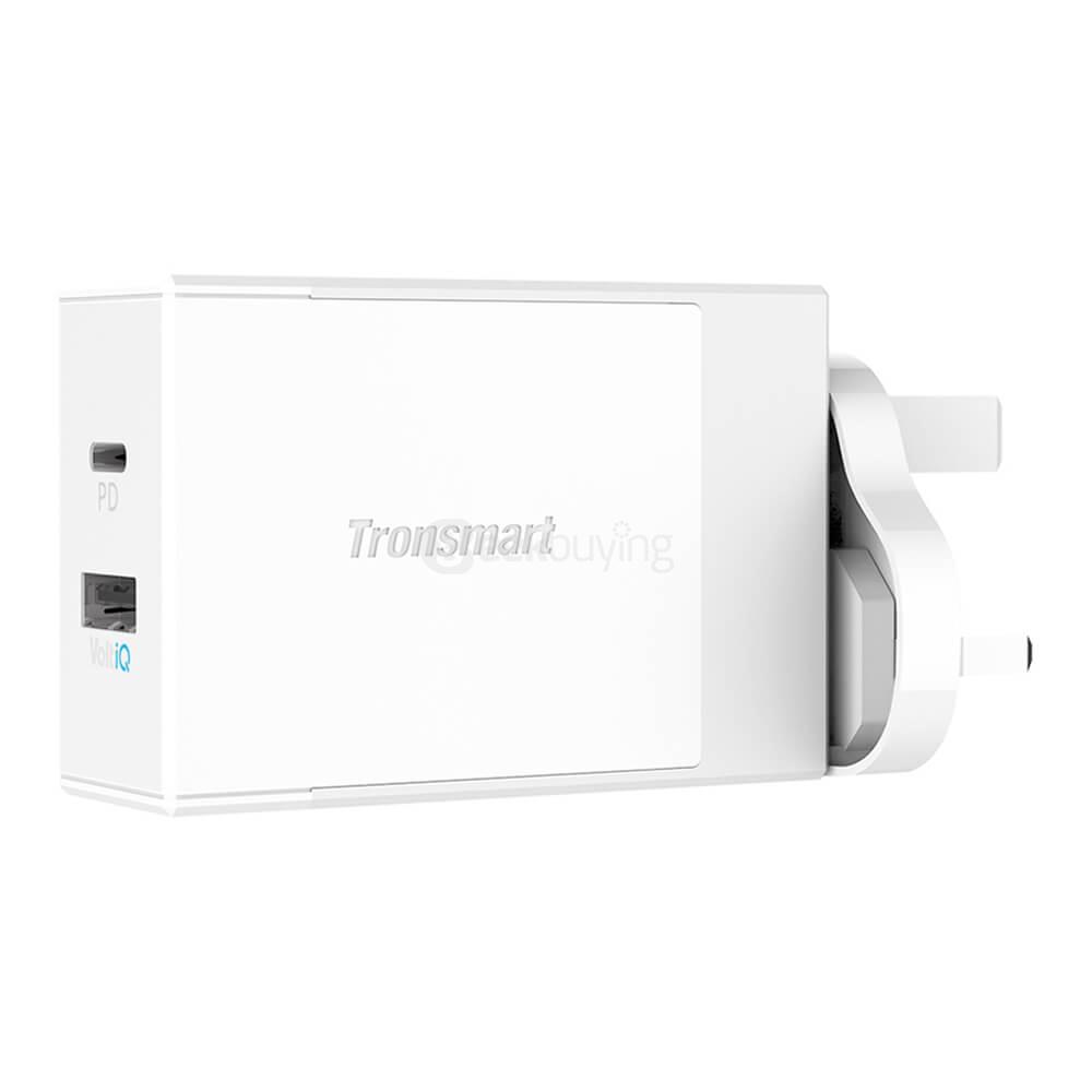 Tronsmart 42W USB-C 2-Port Wall Charger with Power Delivery for Google Pixel/Pixel XL MacBook 2016 Model iPad Pro and VoltiQ for iPhone Samsung & More - UK