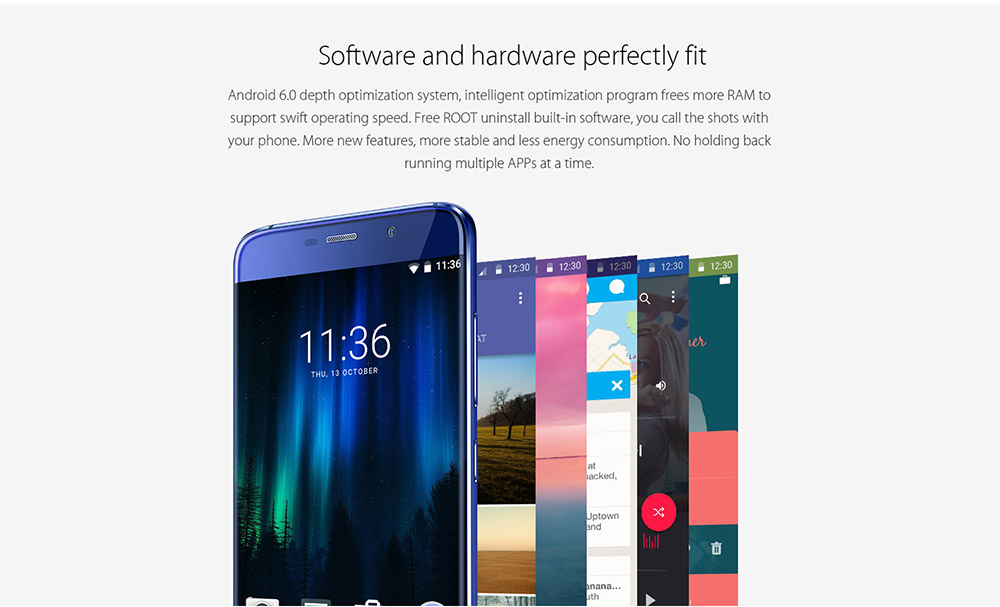 [HK Stock]Elephone S7 Mini 5.2inch FHD Android 6.0 4G LTE Smartphone MT6737T Quad Core 1.5GHz 2GB RAM 32GB ROM 13.0MP TOUCH ID OTG - Blue