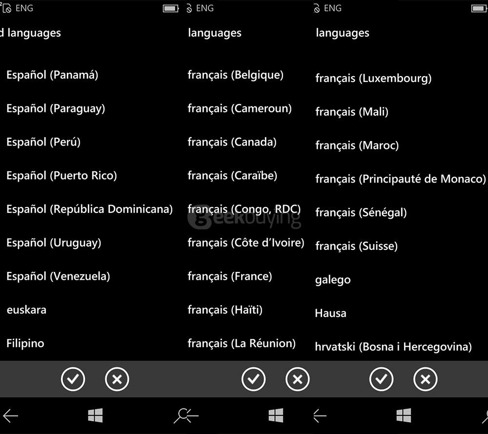 Cube WP10 4G Phablet 6.98 inch Windows 10 Mobile 2GB/16GB Qualcomm MSM8909 Quad Core 1.3GHz IPS 1280*720 GPS Dual Standby - White